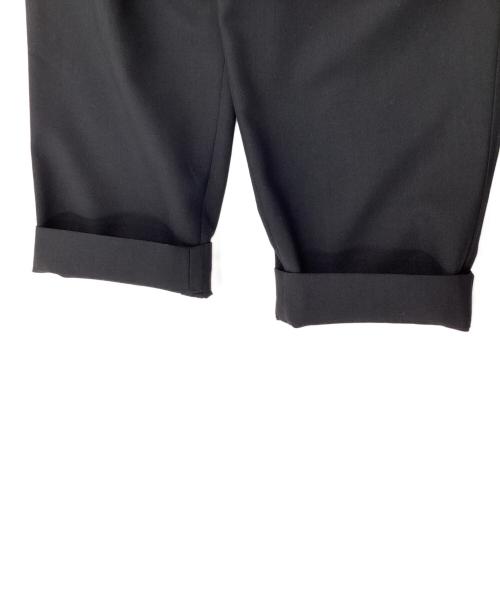 MARNI（マルニ）MARNI (マルニ) ウールトロピカルシャーリング1Pテーパードパンツ ブラック サイズ:44の古着・服飾アイテム