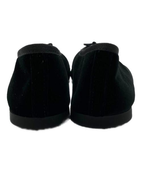 repetto（レペット）repetto (レペット) ベロアバレエシューズ LILOUH GOM ブラック サイズ:34の古着・服飾アイテム