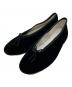 repetto（レペット）の古着「ベロアバレエシューズ LILOUH GOM」｜ブラック