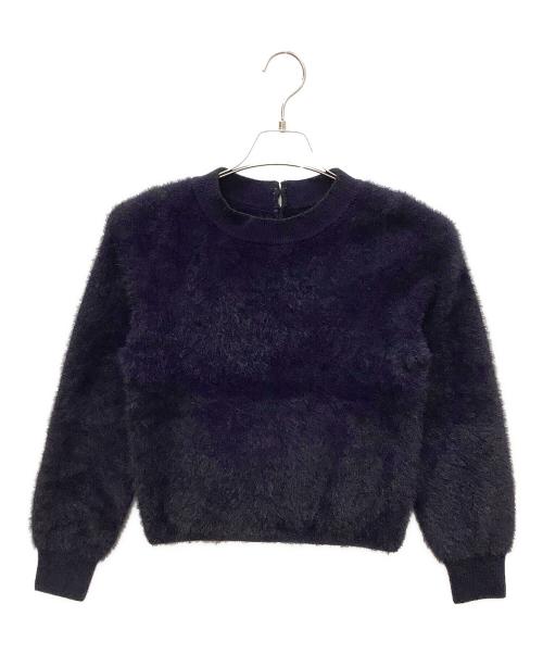 ANAYI（アナイ）ANAYI (アナイ) エトワールジャガードフェザープルオーバー ネイビー サイズ:36の古着・服飾アイテム