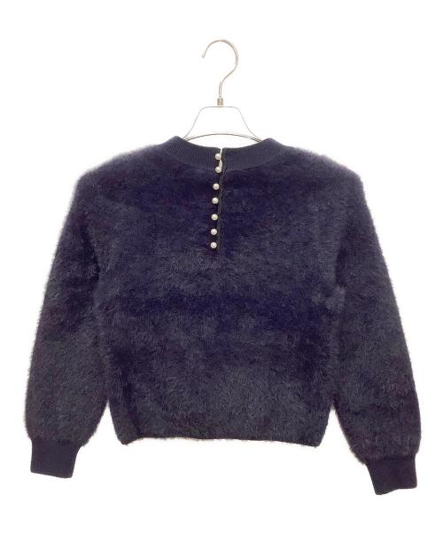 ANAYI（アナイ）ANAYI (アナイ) エトワールジャガードフェザープルオーバー ネイビー サイズ:36の古着・服飾アイテム