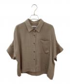 ebureエブール）の古着「ドライビエラ シャツ」｜ベージュ