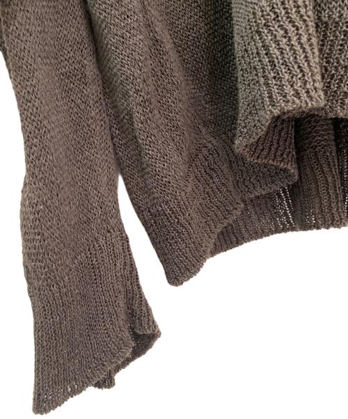 MUSE de Deuxieme Classe（ミューズ ドゥーズィエム クラス）MUSE de Deuxieme Classe (ミューズ ドゥーズィエム クラス) Fascinating ニット ブラウン サイズ:Freeの古着・服飾アイテム