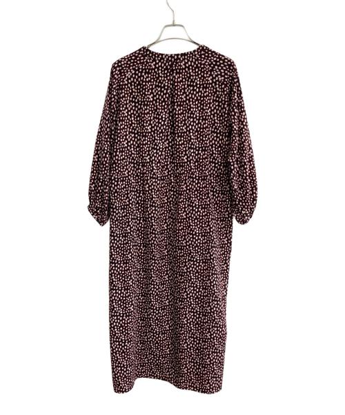 SOEJU（ソージュ）SOEJU (ソージュ) レオパード柄ワンピース ブラック サイズ:Freeの古着・服飾アイテム