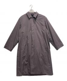 ATON（エイトン）の古着「ASAKO NYLON バルマカーンコート」｜グレー
