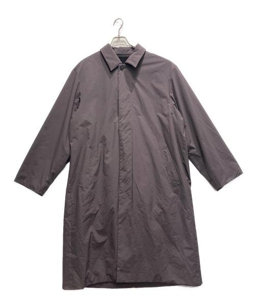 ATON（エイトン）ATON (エイトン) ASAKO NYLON バルマカーンコート グレー サイズ:6の古着・服飾アイテム