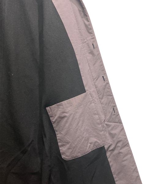 ATON（エイトン）ATON (エイトン) ASAKO NYLON バルマカーンコート グレー サイズ:6の古着・服飾アイテム