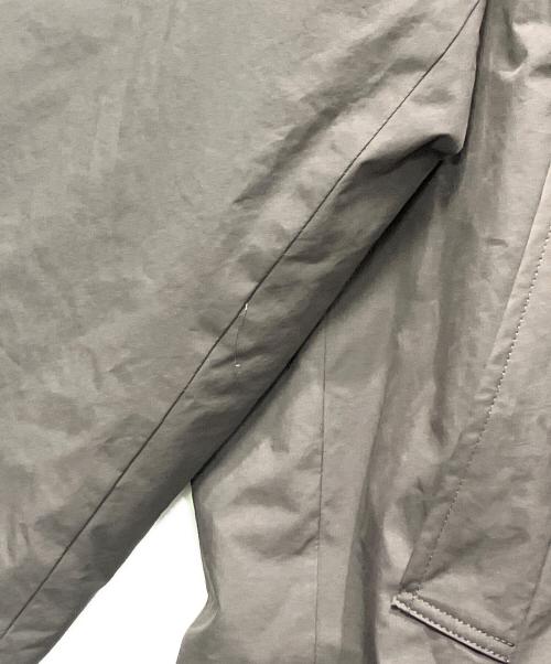 ATON（エイトン）ATON (エイトン) ASAKO NYLON バルマカーンコート グレー サイズ:6の古着・服飾アイテム