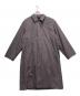 ATON（エイトン）の古着「ASAKO NYLON バルマカーンコート」｜グレー