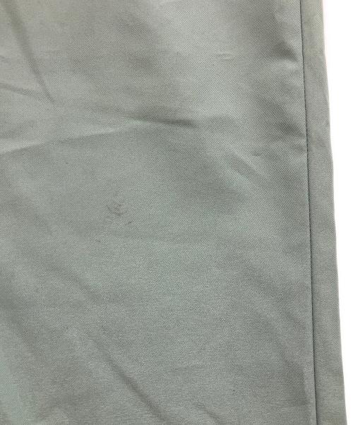 PWA（プア）PWA (プア) ワークパンツ　スラックス 黄緑 サイズ:Lの古着・服飾アイテム