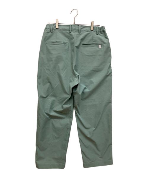 PWA（プア）PWA (プア) ワークパンツ　スラックス 黄緑 サイズ:Lの古着・服飾アイテム