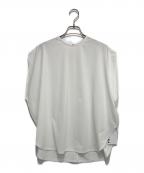 SACRAサクラ）の古着「S.HIGH GAUGE CLOTH TOP」｜ホワイト