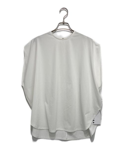 SACRA（サクラ）SACRA (サクラ) S.HIGH GAUGE CLOTH TOP ホワイト サイズ:38の古着・服飾アイテム