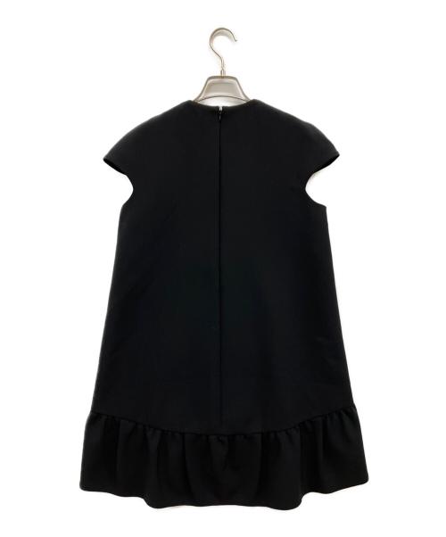 YOKO CHAN（ヨーコチャン）YOKO CHAN (ヨーコチャン) Cap-sleeve A-line Dress ブラック サイズ:36の古着・服飾アイテム
