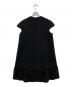 YOKO CHAN (ヨーコチャン) Cap-sleeve A-line Dress ブラック サイズ:36：6000円