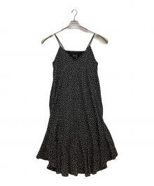 Pale Jute（ペールジュート）の古着「polka dot slip one-piece」｜ブラック