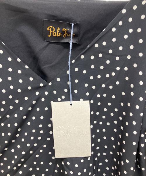Pale Jute（ペールジュート）Pale Jute (ペールジュート) polka dot slip one-piece ブラック サイズ:Freeの古着・服飾アイテム