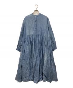 中古・古着通販】BEARDSLEY (ビアズリー) シフォンデニムギャザー