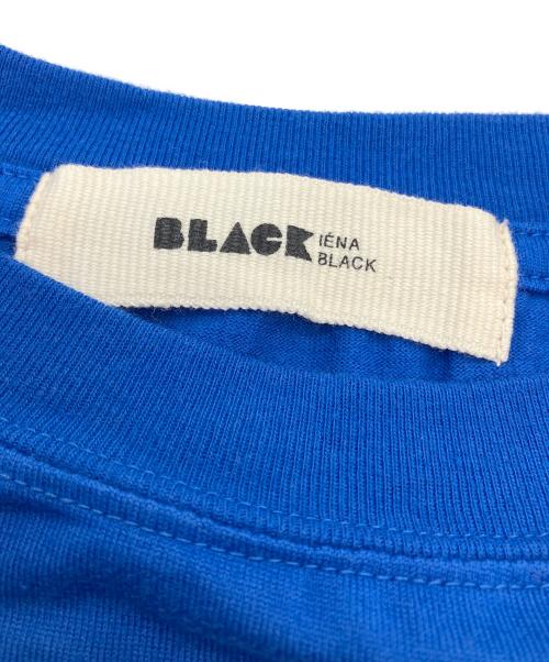 IENA（イエナ）IENA (イエナ) BLACK ロゴTシャツ ブルー サイズ:Freeの古着・服飾アイテム