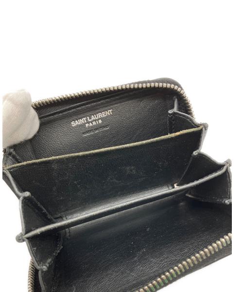 Saint Laurent Paris（サンローランパリ）Saint Laurent Paris (サンローランパリ) コインケース ブラックの古着・服飾アイテム