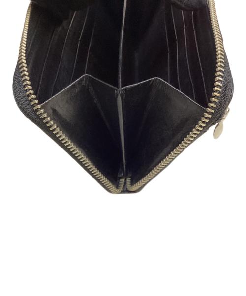 yohji yamamoto+noir（ヨウジヤマモトプリュスノアール）yohji yamamoto+Noir (ヨウジヤマモトプリュスノアール) 長財布 ブラックの古着・服飾アイテム
