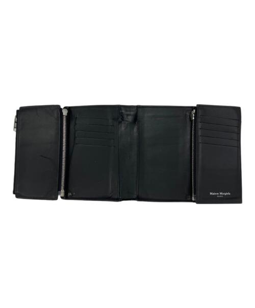 Maison Margiela（メゾンマルジェラ）Maison Margiela (メゾンマルジェラ) 2つ折り財布 ブラックの古着・服飾アイテム