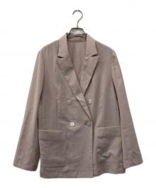 ARPEGE STORY（アルページュストーリー）の古着「シアージャケット」｜ピンク