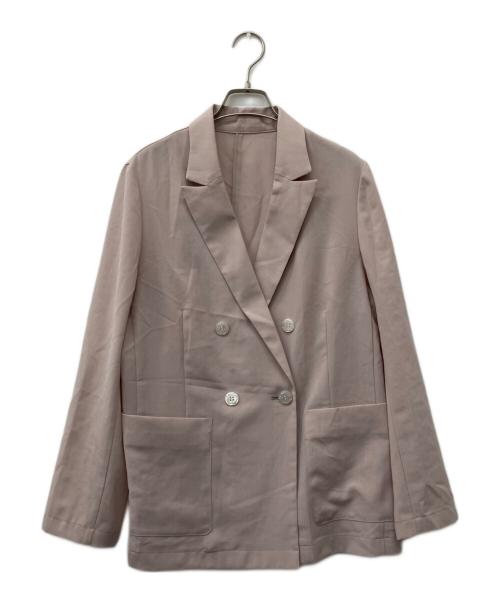 ARPEGE STORY（アルページュストーリー）ARPEGE STORY (アルページュストーリー) シアージャケット ピンク サイズ:2の古着・服飾アイテム