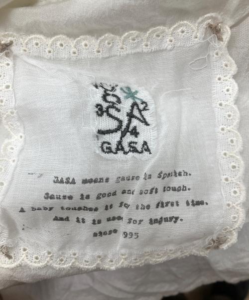 GASA*（ガサ）GASA* (ガサ) ブラウスワンピース ライトグレー サイズ:Freeの古着・服飾アイテム