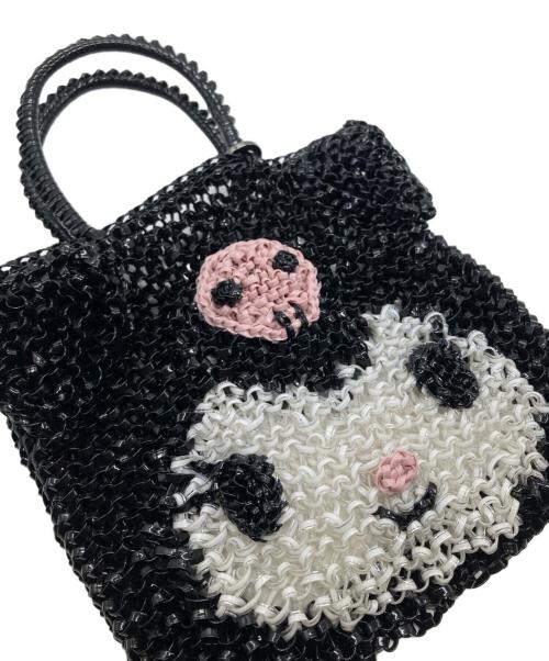 ANTEPRIMA（アンテプリマ）ANTEPRIMA (アンテプリマ) Sanrio (サンリオ) ワイヤーバッグ ブラックの古着・服飾アイテム