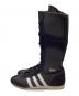 adidas (アディダス) ロングブーツ ブラック サイズ:24：10000円