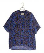 WACKO MARIAワコマリア）の古着「LEOPARD HAWAIIAN SHIRT S/S」｜ブルー