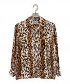 WACKO MARIAワコマリア）の古着「LEOPARD HAWAIIAN SHIRT L/S」｜ベージュ