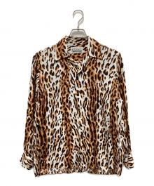 WACKO MARIA（ワコマリア）の古着「LEOPARD HAWAIIAN SHIRT L/S」｜ベージュ