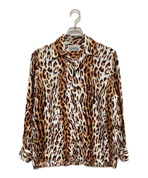 WACKO MARIA（ワコマリア）WACKO MARIA (ワコマリア) LEOPARD HAWAIIAN SHIRT L/S ベージュ サイズ:XSの古着・服飾アイテム
