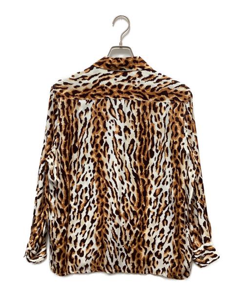 WACKO MARIA（ワコマリア）WACKO MARIA (ワコマリア) LEOPARD HAWAIIAN SHIRT L/S ベージュ サイズ:XSの古着・服飾アイテム