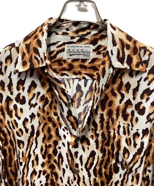 WACKO MARIA（ワコマリア）WACKO MARIA (ワコマリア) LEOPARD HAWAIIAN SHIRT L/S ベージュ サイズ:XSの古着・服飾アイテム
