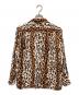 WACKO MARIA (ワコマリア) LEOPARD HAWAIIAN SHIRT L/S ベージュ サイズ:XS：21000円