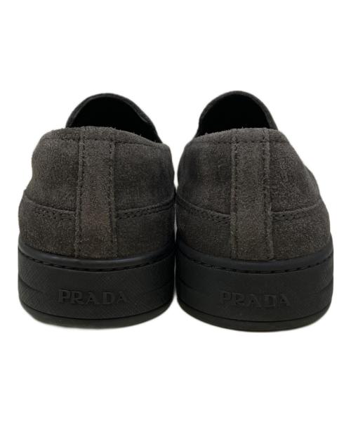 PRADA SPORTS（プラダスポーツ）PRADA SPORTS (プラダスポーツ) スウェードローファー グレー サイズ:37の古着・服飾アイテム