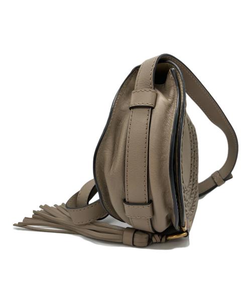 Chloe（クロエ）Chloe (クロエ) MARCIE マーシー　スモールサドルバッグ　ショルダーバッグ　クロスボディ モカの古着・服飾アイテム