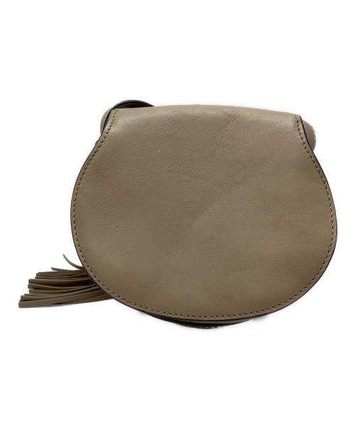 Chloe（クロエ）Chloe (クロエ) MARCIE マーシー　スモールサドルバッグ　ショルダーバッグ　クロスボディ モカの古着・服飾アイテム
