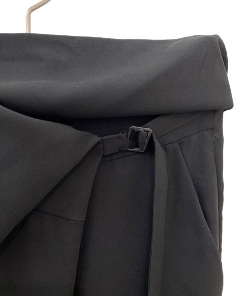 ENFOLD（エンフォルド）ENFOLD (エンフォルド) RELAX WIDE-PANTS ブラック サイズ:36の古着・服飾アイテム