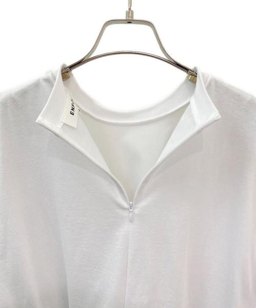 ENFOLD（エンフォルド）ENFOLD (エンフォルド) PETAL-HEM T-SHIRT ホワイト サイズ:38の古着・服飾アイテム