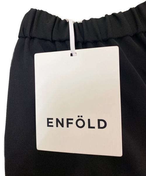 ENFOLD（エンフォルド）ENFOLD (エンフォルド) MANY-TUCK COCOON-PANTS ブラック サイズ:34の古着・服飾アイテム