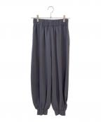LOHENローヘン）の古着「DOUBLE CLOTH BALOON PANTS/ダブルクロス バルーンパンツ」｜グレー