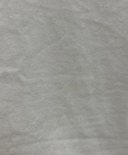 nagonstans（ナゴンスタンス）nagonstans (ナゴンスタンス) curve-hem t-shirt ホワイト サイズ:Mの古着・服飾アイテム