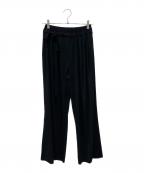 IOREイオレ）の古着「MELT DRAPE PANTS」｜ブラック