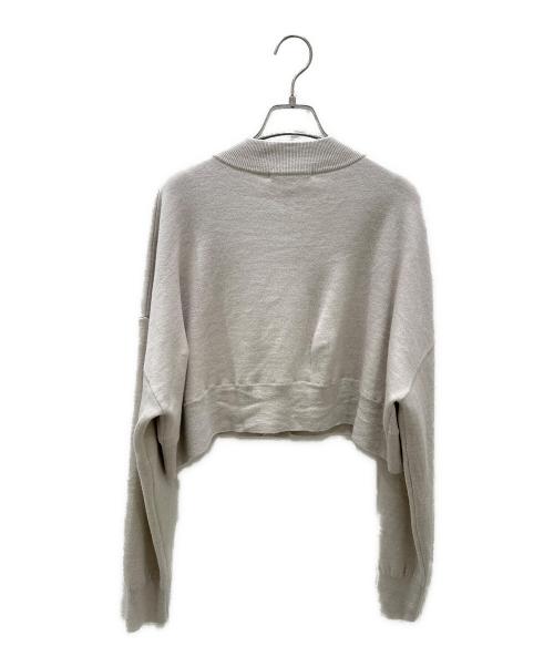 ENFOLD（エンフォルド）ENFOLD (エンフォルド) HIGH-NECK CARDIGAN ベージュ サイズ:38の古着・服飾アイテム
