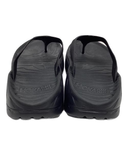 HOKAONEONE（ホカオネオネ）HOKAONEONE (ホカオネオネ) ORA RECOVERY FLIP ブラック サイズ:M８の古着・服飾アイテム