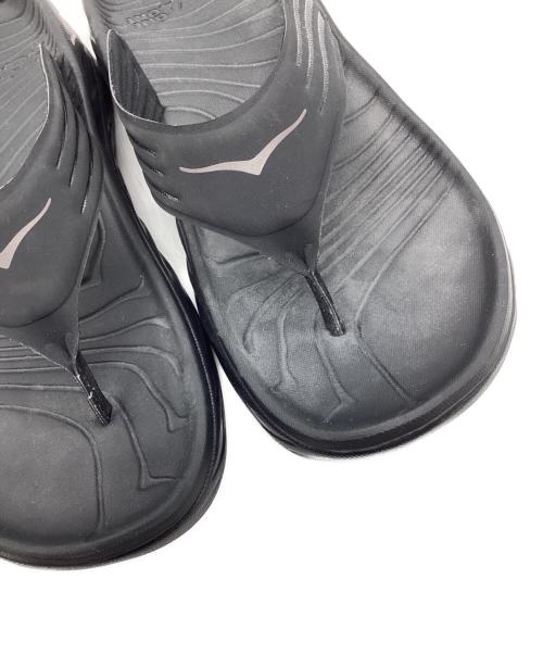HOKAONEONE（ホカオネオネ）HOKAONEONE (ホカオネオネ) ORA RECOVERY FLIP ブラック サイズ:M８の古着・服飾アイテム